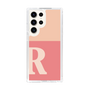 Slim Protection Case［ Original - initial two tone - R pink ］