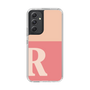 Slim Protection Case［ Original - initial two tone - R pink ］