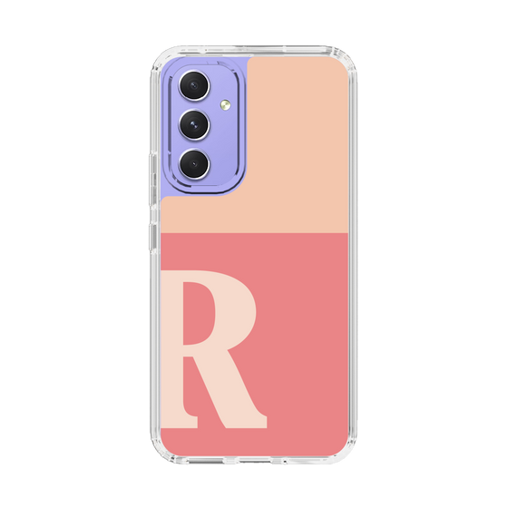 Slim Protection Case［ Original - initial two tone - R pink ］