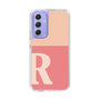Slim Protection Case［ Original - initial two tone - R pink ］