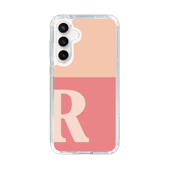 Slim Protection Case［ Original - initial two tone - R pink ］