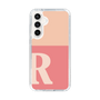 Slim Protection Case［ Original - initial two tone - R pink ］