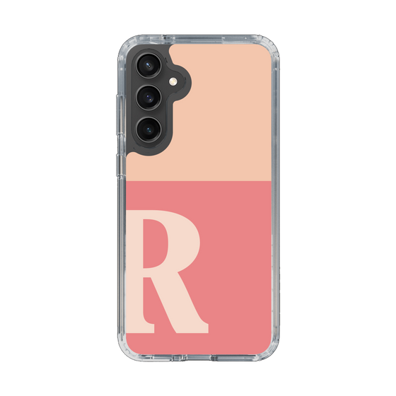 Slim Protection Case［ Original - initial two tone - R pink ］
