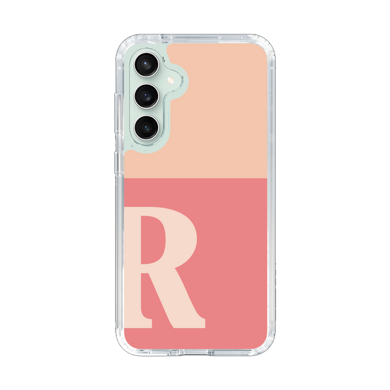Slim Protection Case［ Original - initial two tone - R pink ］
