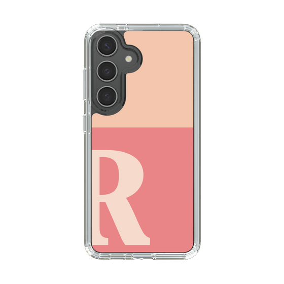 Slim Protection Case［ Original - initial two tone - R pink ］