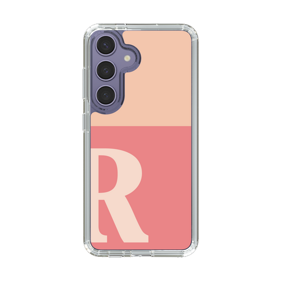 Slim Protection Case［ Original - initial two tone - R pink ］