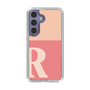 Slim Protection Case［ Original - initial two tone - R pink ］
