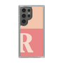 Slim Protection Case［ Original - initial two tone - R pink ］