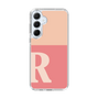 Slim Protection Case［ オリジナル - initial two tone - R pink ］