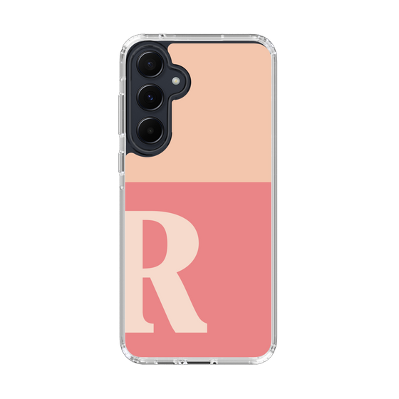 Slim Protection Case［ オリジナル - initial two tone - R pink ］