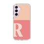 Slim Protection Case［ オリジナル - initial two tone - R pink ］