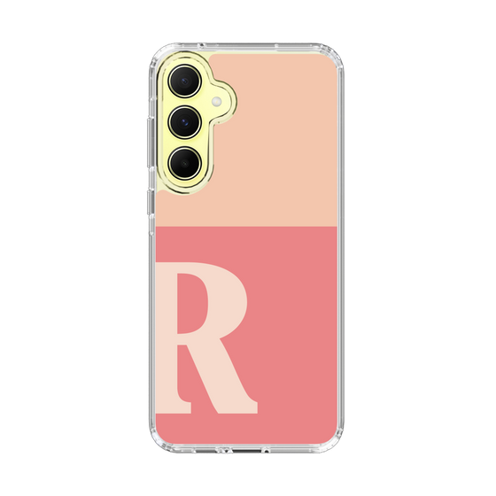 Slim Protection Case［ オリジナル - initial two tone - R pink ］