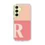 Slim Protection Case［ オリジナル - initial two tone - R pink ］