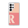 Slim Protection Case［ Original - initial two tone - R pink ］