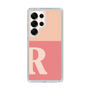 Slim Protection Case［ Original - initial two tone - R pink ］