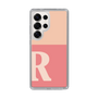 Slim Protection Case［ Original - initial two tone - R pink ］