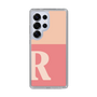 Slim Protection Case［ Original - initial two tone - R pink ］