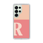 Slim Protection Case［ Original - initial two tone - R pink ］