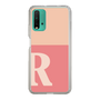 Slim Protection Case［ Original - initial two tone - R pink ］