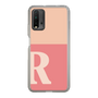 Slim Protection Case［ Original - initial two tone - R pink ］
