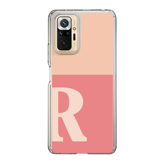 Slim Protection Case［ Original - initial two tone - R pink ］