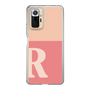 Slim Protection Case［ Original - initial two tone - R pink ］