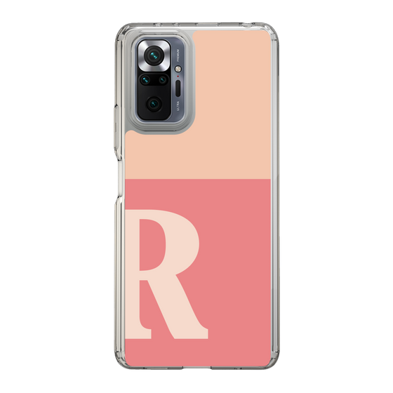 Slim Protection Case［ Original - initial two tone - R pink ］