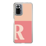 Slim Protection Case［ Original - initial two tone - R pink ］