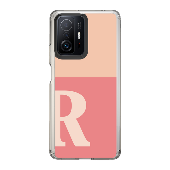 Slim Protection Case［ Original - initial two tone - R pink ］
