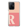 Slim Protection Case［ Original - initial two tone - R pink ］