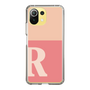 Slim Protection Case［ Original - initial two tone - R pink ］
