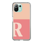 Slim Protection Case［ Original - initial two tone - R pink ］