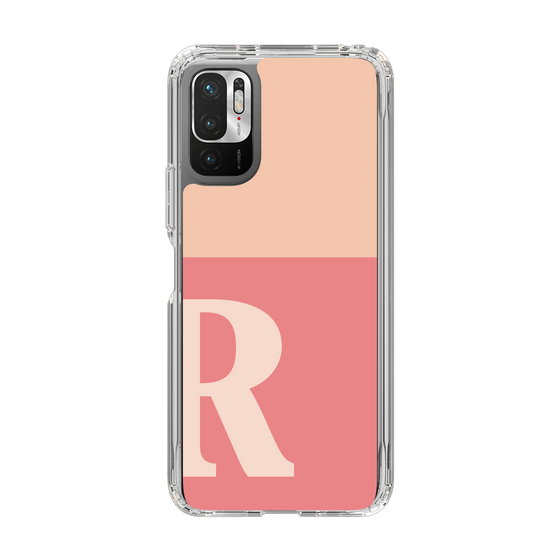 Slim Protection Case［ Original - initial two tone - R pink ］