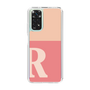 Slim Protection Case［ Original - initial two tone - R pink ］