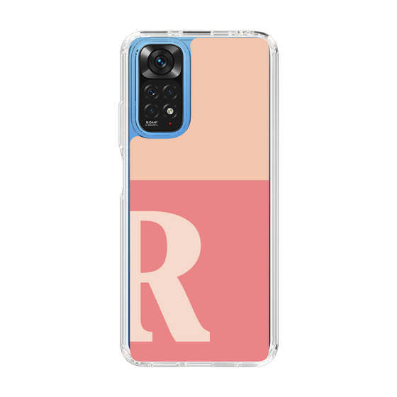 Slim Protection Case［ Original - initial two tone - R pink ］