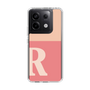 Slim Protection Case［ Original - initial two tone - R pink ］