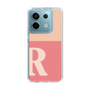 Slim Protection Case［ Original - initial two tone - R pink ］