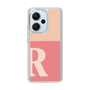 Slim Protection Case［ Original - initial two tone - R pink ］
