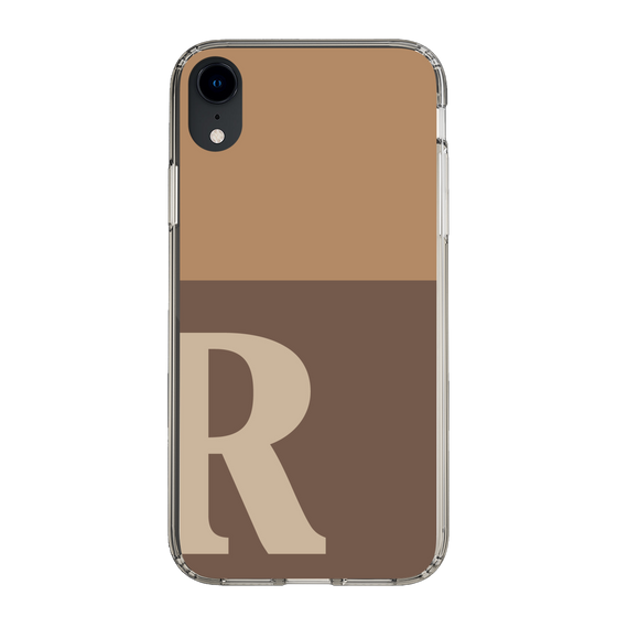 Slim Protection Case［ Original - initial two tone - R brown ］