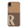 Slim Protection Case［ Original - initial two tone - R brown ］