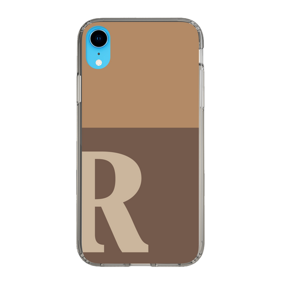 Slim Protection Case［ Original - initial two tone - R brown ］