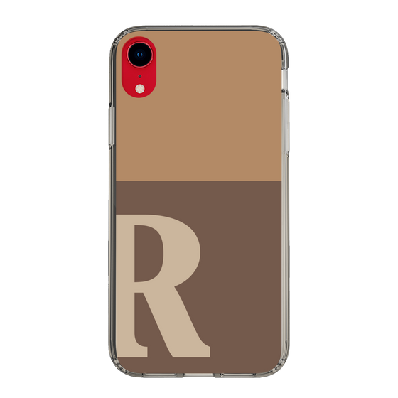 Slim Protection Case［ Original - initial two tone - R brown ］
