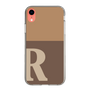 Slim Protection Case［ Original - initial two tone - R brown ］