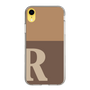 Slim Protection Case［ Original - initial two tone - R brown ］
