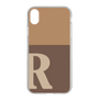 Slim Protection Case［ Original - initial two tone - R brown ］