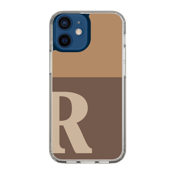 Slim Protection Case［ Original - initial two tone - R brown ］