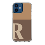 Slim Protection Case［ Original - initial two tone - R brown ］