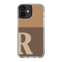 Slim Protection Case［ Original - initial two tone - R brown ］
