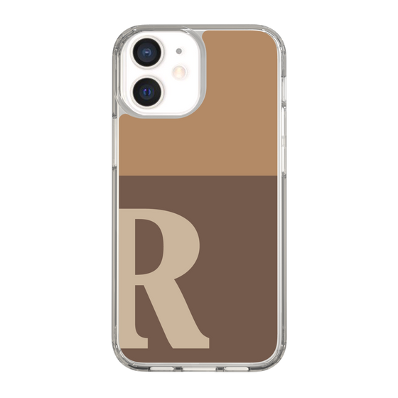Slim Protection Case［ Original - initial two tone - R brown ］