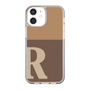 Slim Protection Case［ Original - initial two tone - R brown ］